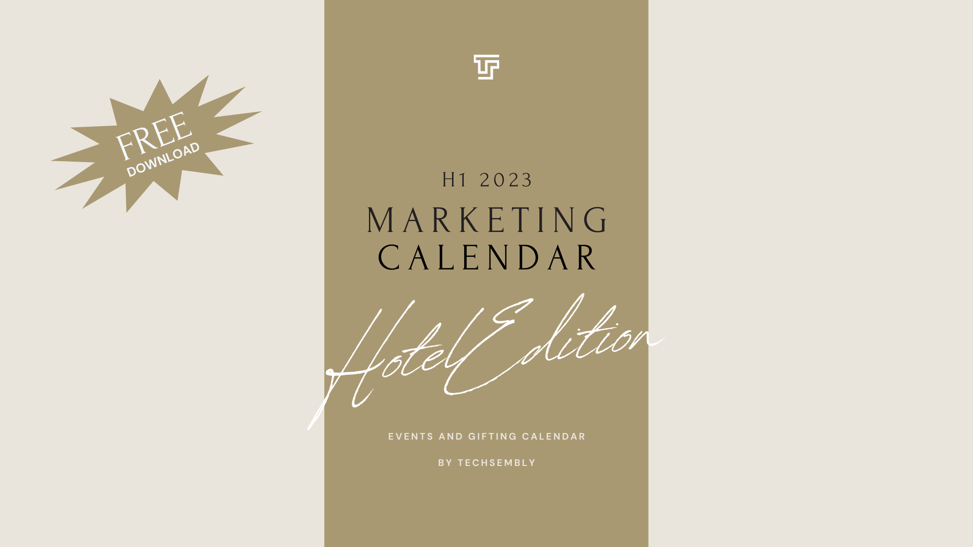 TS Marketing Calendar H12023 Cover